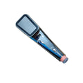 Hand-held pressurised shower with rainfall function and orange shower head option