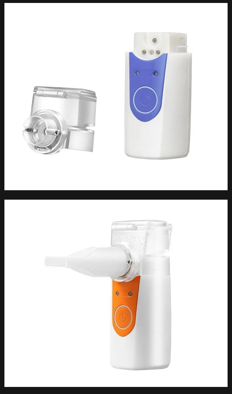 Household USB handheld spray machine with columnar plastic design and water tank