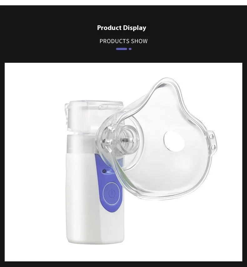 Household USB handheld spray machine with columnar plastic design and water tank