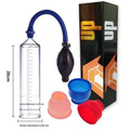 Male minimalist home exercise machine silicone cover accessory set with plastic valve exerciser