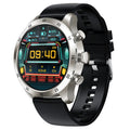 Bluetooth smart watch for Apple iOS with heart rate monitoring and multiple strap options