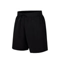 Men's loose fit quick-dry sports shorts in polyester ice silk fabric on mannequin