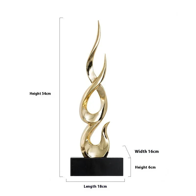 Modern half-handmade resin festival high-rise decoration craft in a choice of colours.