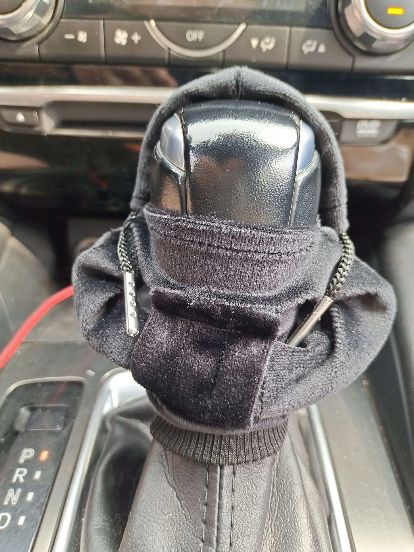 Cotton gear lever sweater decoration in six colours on car gear knob
