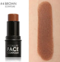 Cream highlighter makeup compact for face contouring in four available shades