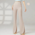 Women's solid colour dance practice trousers for classical ballet and contemporary dance training