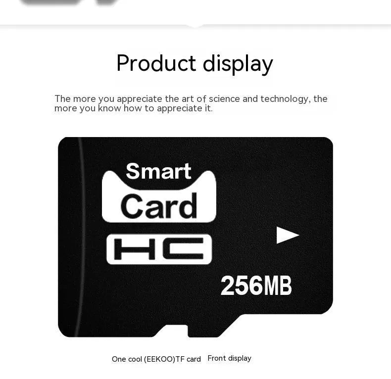 256MB TF memory card with gift packaging for digital devices