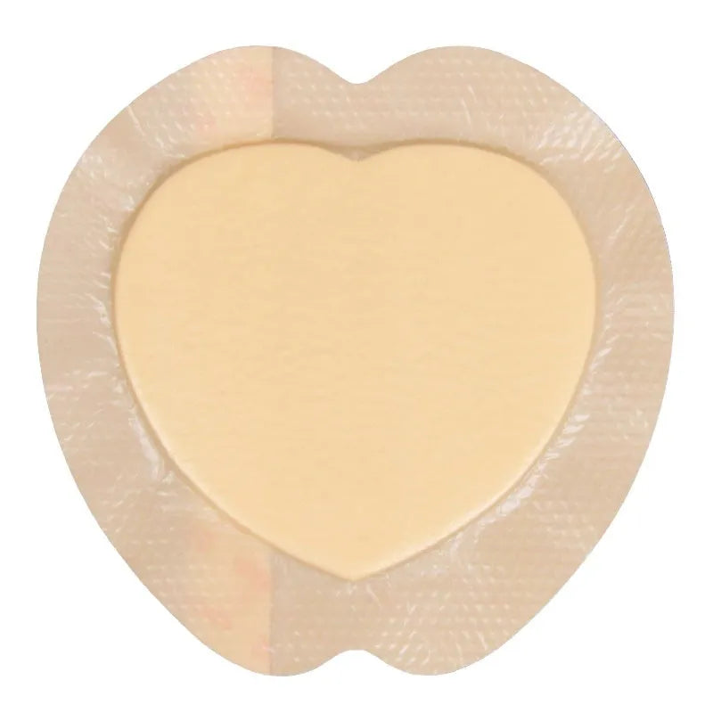 Large 20cm skin-coloured silica gel foam bedsore sticker medical dressing