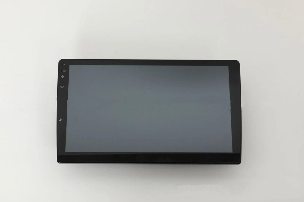 10.1 inch Android car head unit with trapezoid touchscreen panel for universal dashboard installation