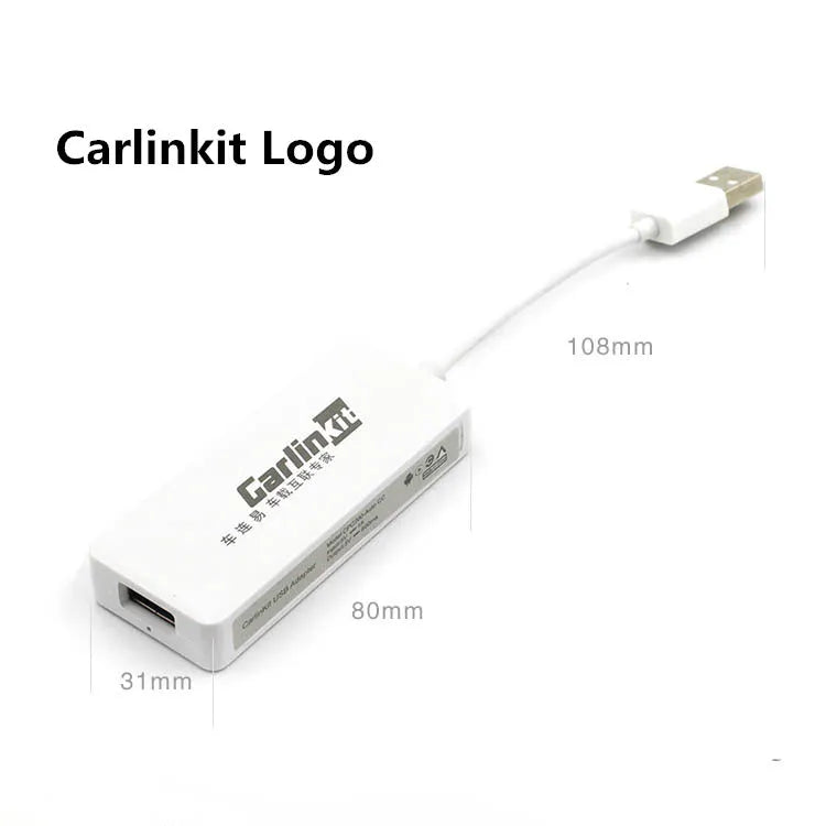 Android Car Navigation CarPlay Module adapter for wireless smartphone connectivity in vehicles