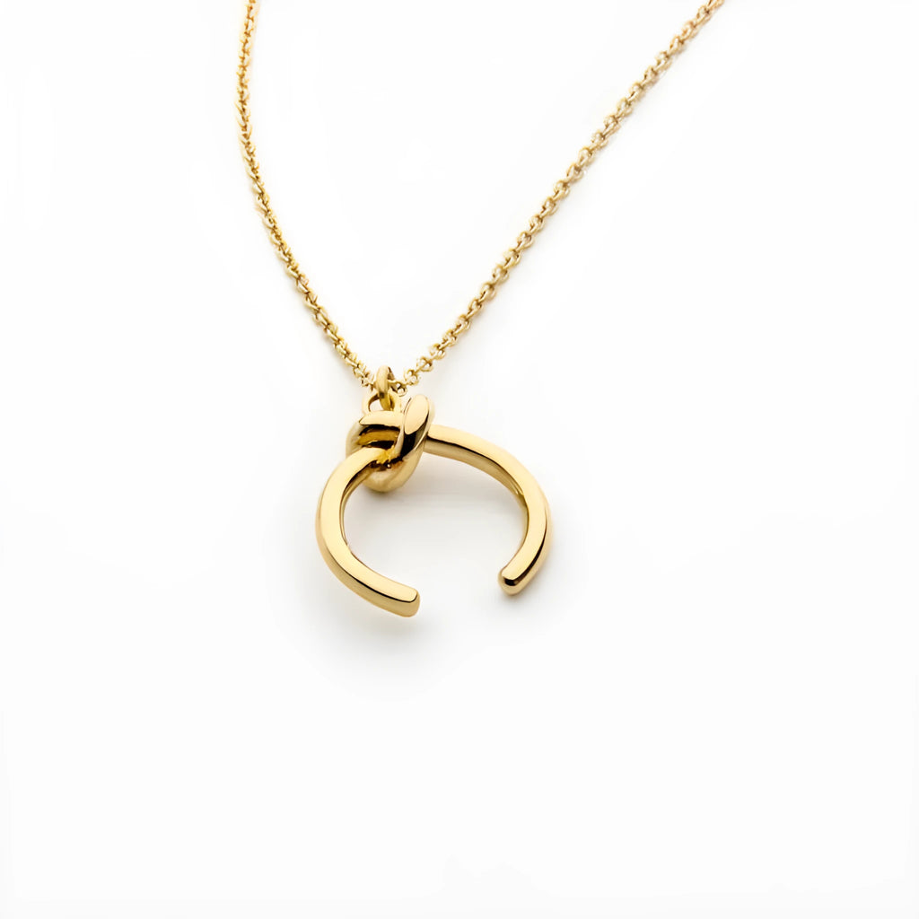 Gold and silver vintage geometric pendant necklaces with an adjustable copper chain.