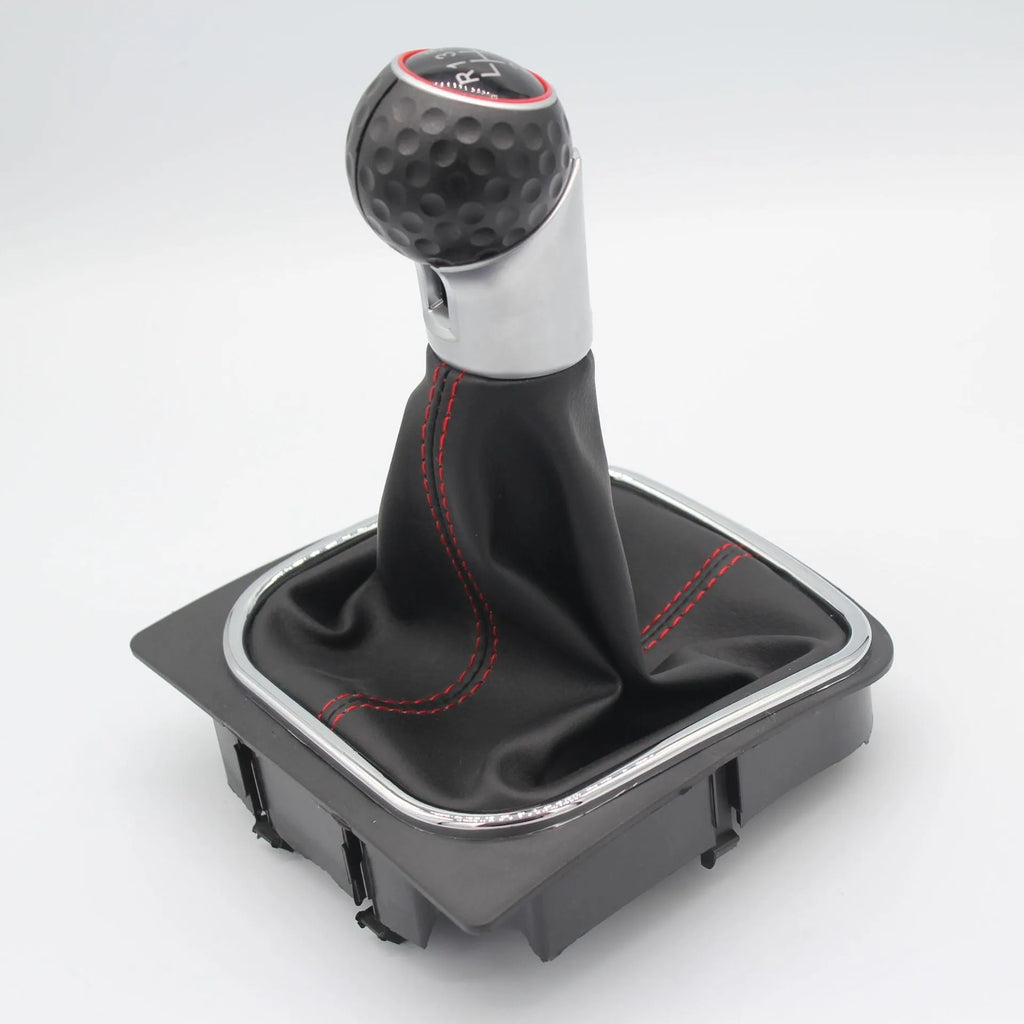 Volkswagen Golf manual gear shift knob replacement with dust boot for models 5, 6 and 7