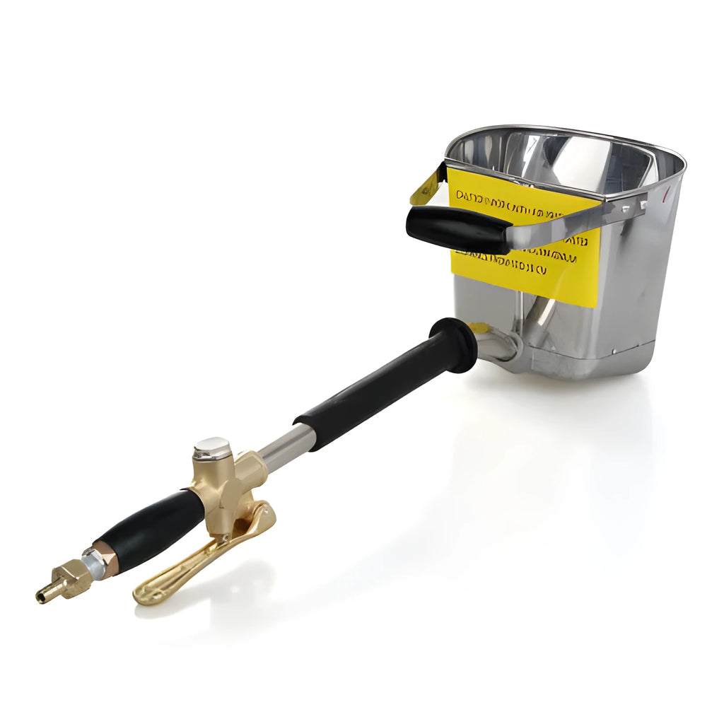 KDL-8876 automatic aluminium and stainless steel wall coating spray gun with 12mm nozzle.