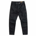 Men's multi-pocket cotton labour protection trousers in cropped length design