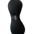 Black electric massage bra with inner cushion chest paste and adhesive chest stickers