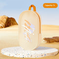Waterproof EVA swimming storage bag available in orange, red, purple, or white colours with 3L or 7L capacity options