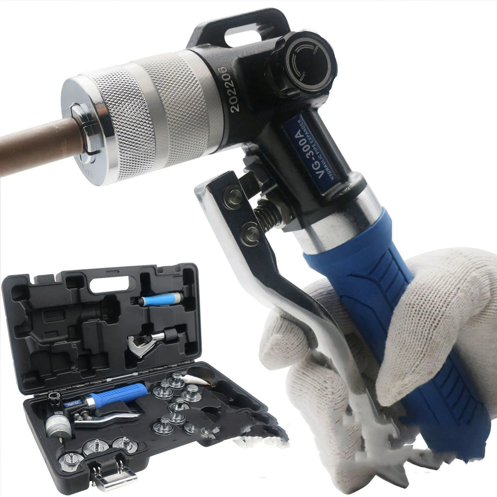 Hydraulic tube expander refrigeration tool in VG-300 style with high-strength alloy steel construction for professional HVAC maintenance