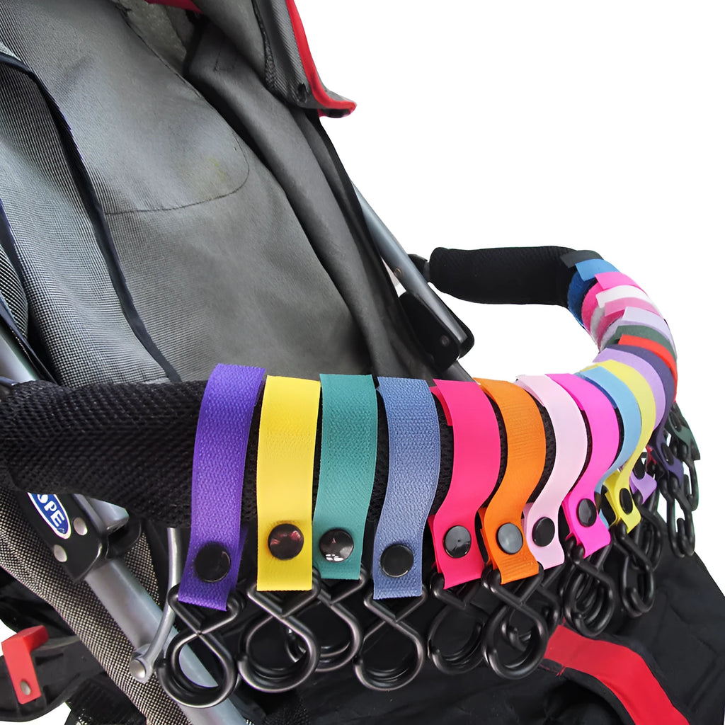 Nylon luggage Velcro hook in multiple colour options with adhesive backing for attaching to travel bags