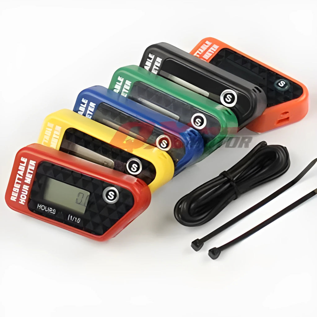 Black YSDS waterproof electronic maintenance reminder timer with LCD display