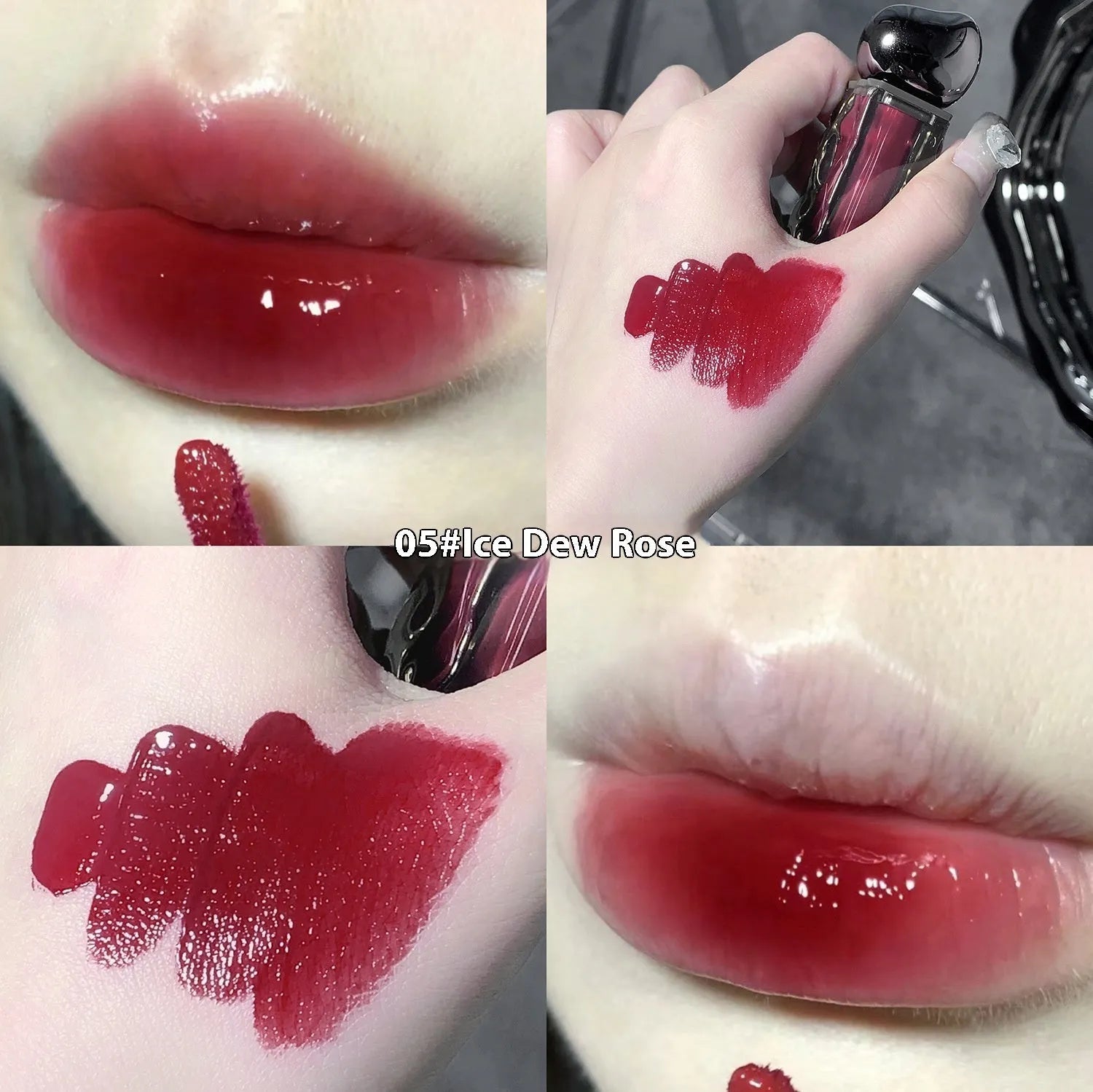 Glacier Lava Lip Lacquer mirror makeup gloss with seven colour options
