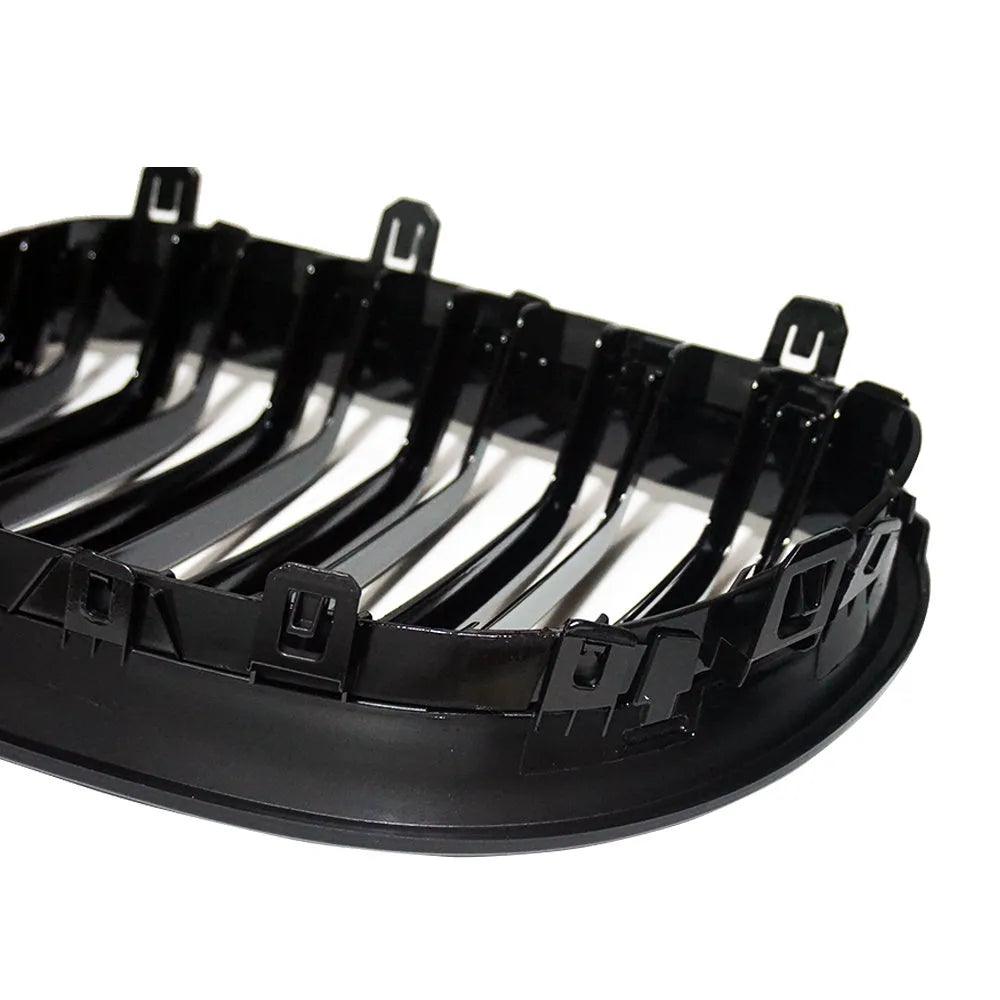 BMW E60 E66 carbon pattern ABS front grille set for 2004-2009 models