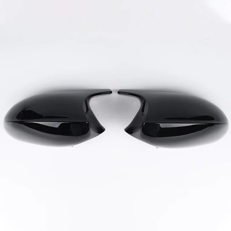 Pair of BMW 3 Series E90 rearview mirror housings in ABS plastic