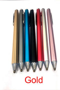 Metal housing digital stylus with fine head for touchscreen drawing without charging