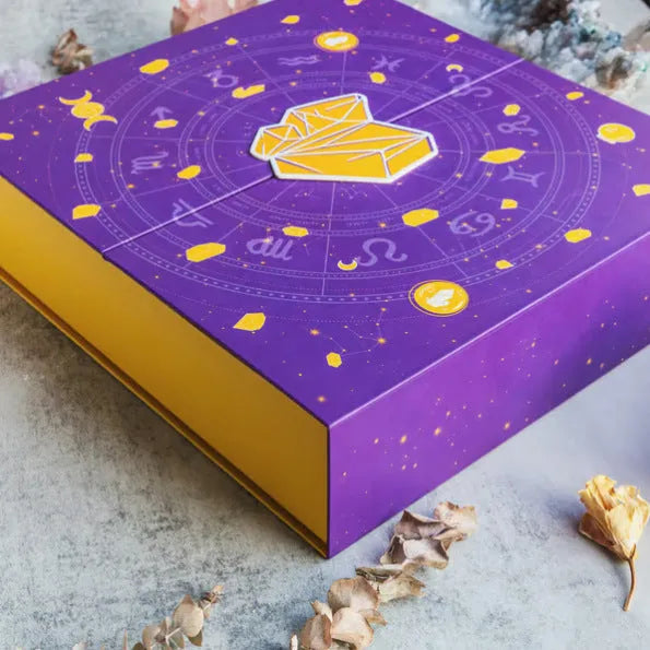 Crystal Halloween Countdown Gift Box, a large paper advent calendar for Halloween.