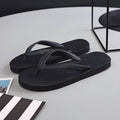 Rubber flip-flops with fish label branding in green, red, blue, and black colours showing non-slip sole