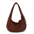 Soft plush strapless tote handbag for women in retro style, shown in available colours.