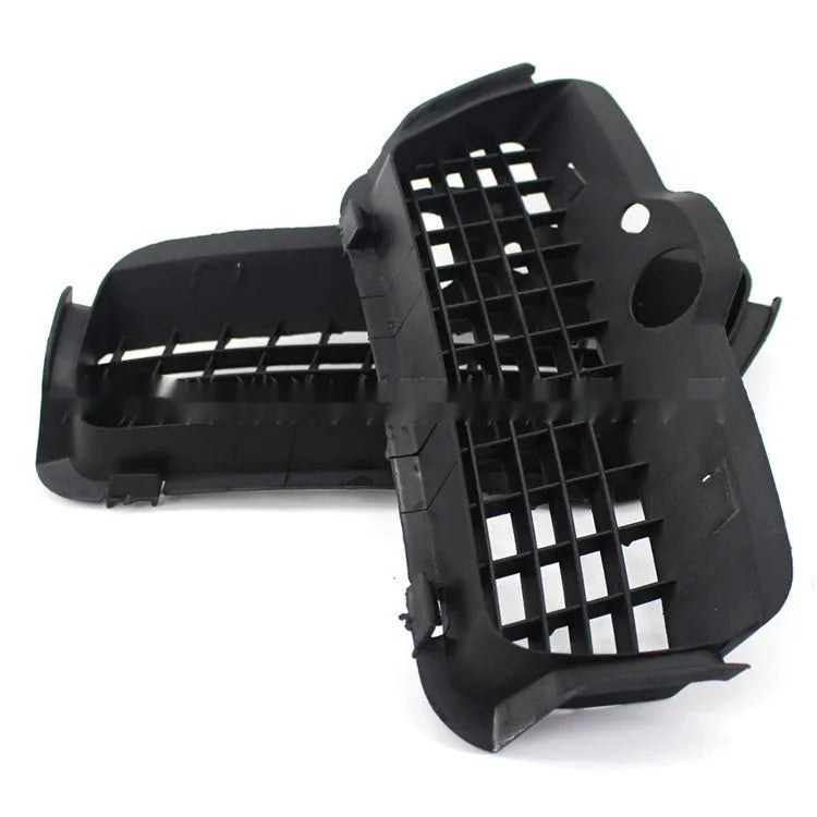 Black ABS plastic Volkswagen Golf 3 fog light cover pair for front bumper installation
