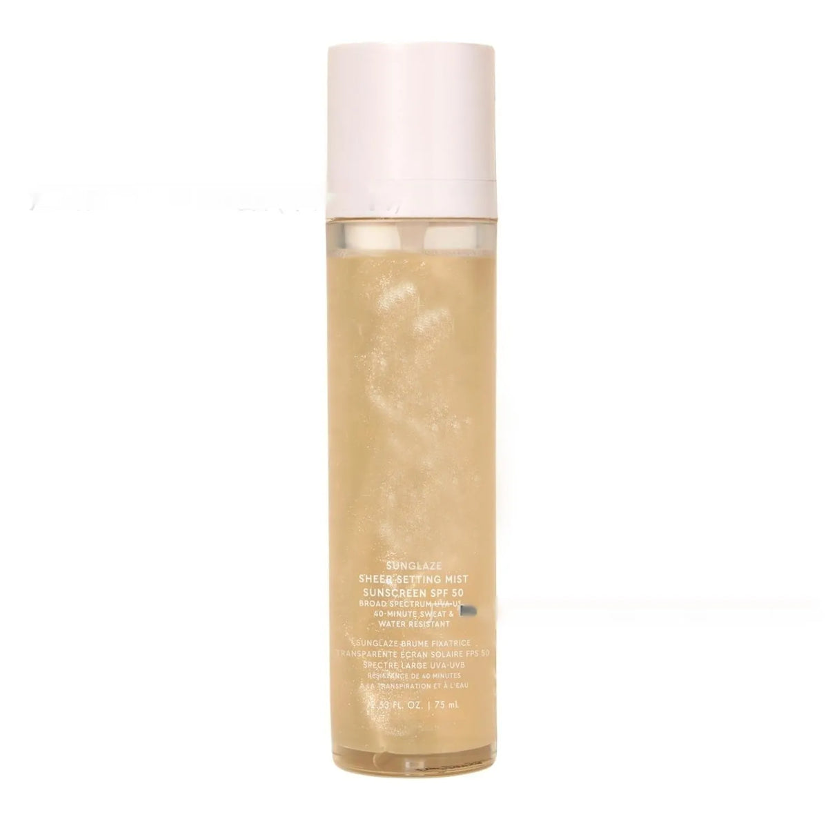 75ml bottle of light texture toning lotion moisturising and nourishing protective spray.