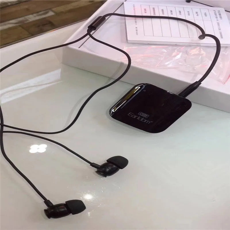 Bluetooth lavalier running headphones in multiple colours with 10-metre wireless range