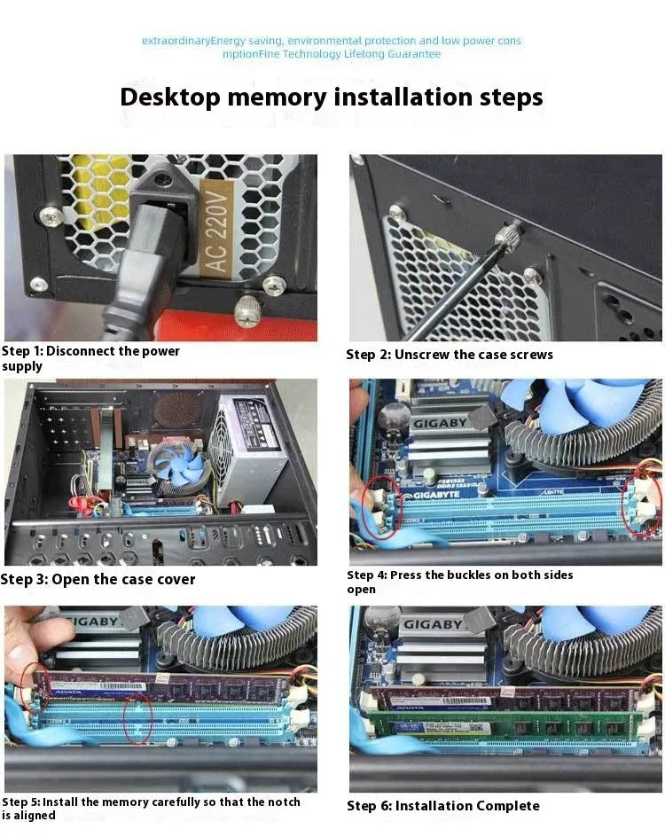 Single 4GB DDR3 desktop memory module for AMD computer systems.
