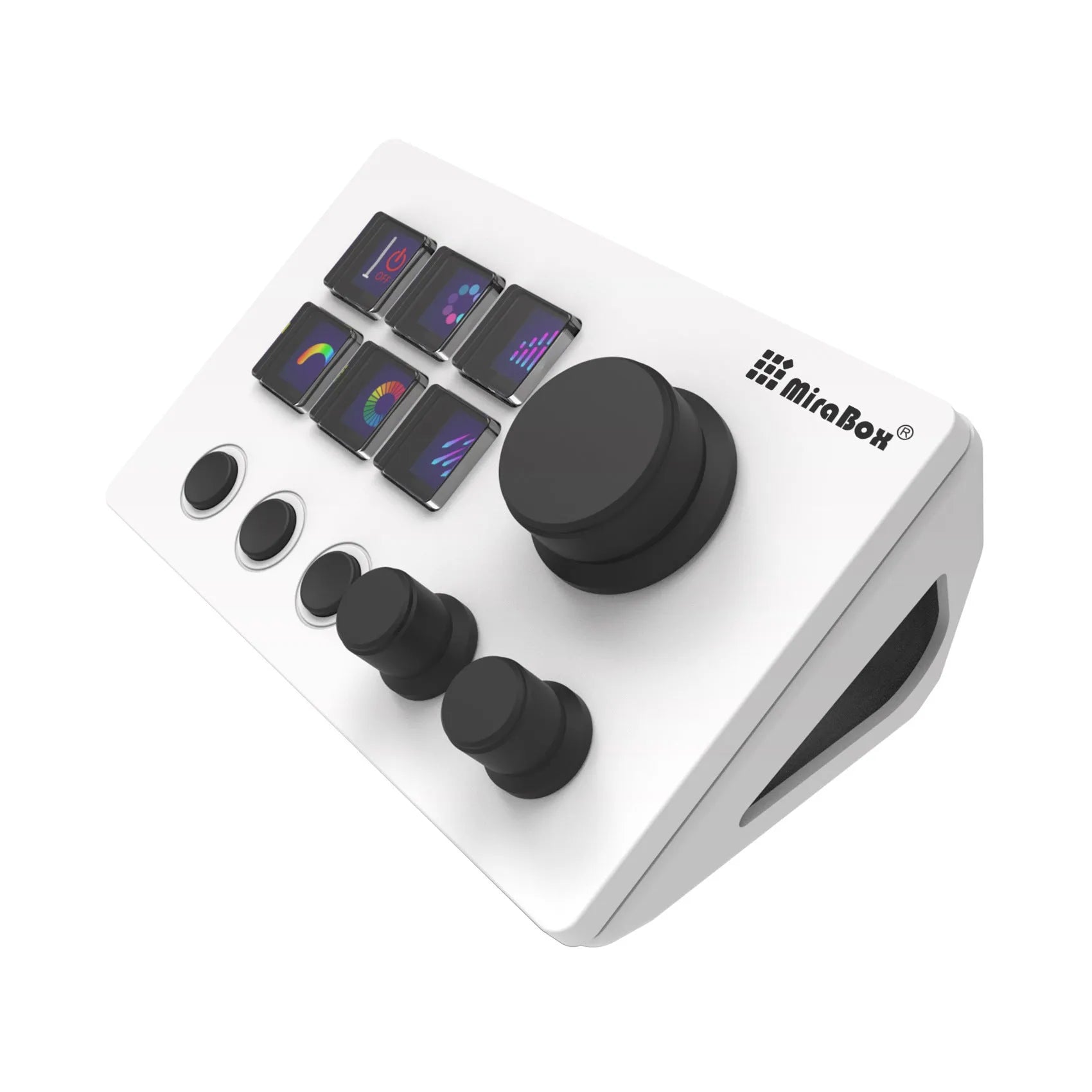 Visual Keyboard N3 black silicone USB keypad with bracket and cable