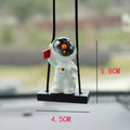 Cartoon astronaut resin pendant for car decoration with five design options