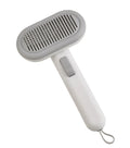 Large pet hair removal comb and knot untying shaver in light grey, pink, or light green