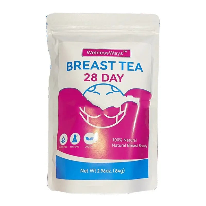 28 Day Slim Herbal Tea Set package featuring multiple tea blends including Flat Tummy and Detox teas.