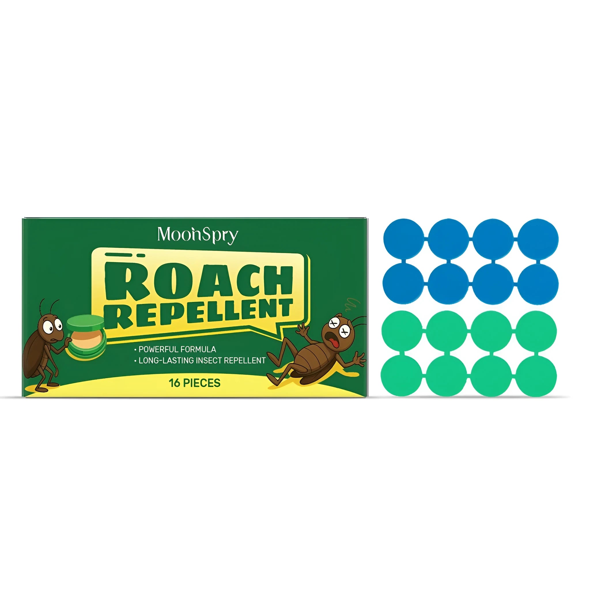 Cockroach bait paste gel in adhesive-backed stations with imidacloprid and dinotefuran insecticides