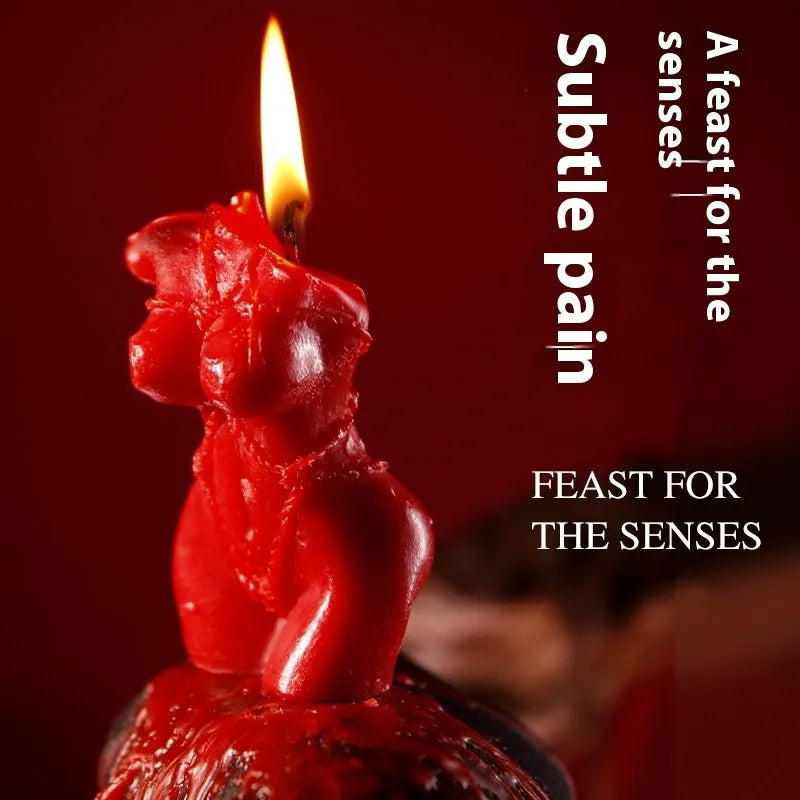 9-inch low temperature soy wax candle in rose red, spring pink or lilac purple colour