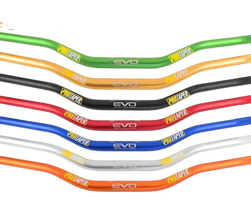 Orange aluminium alloy scrambling motorcycle handlebar 80x10cm dimensions