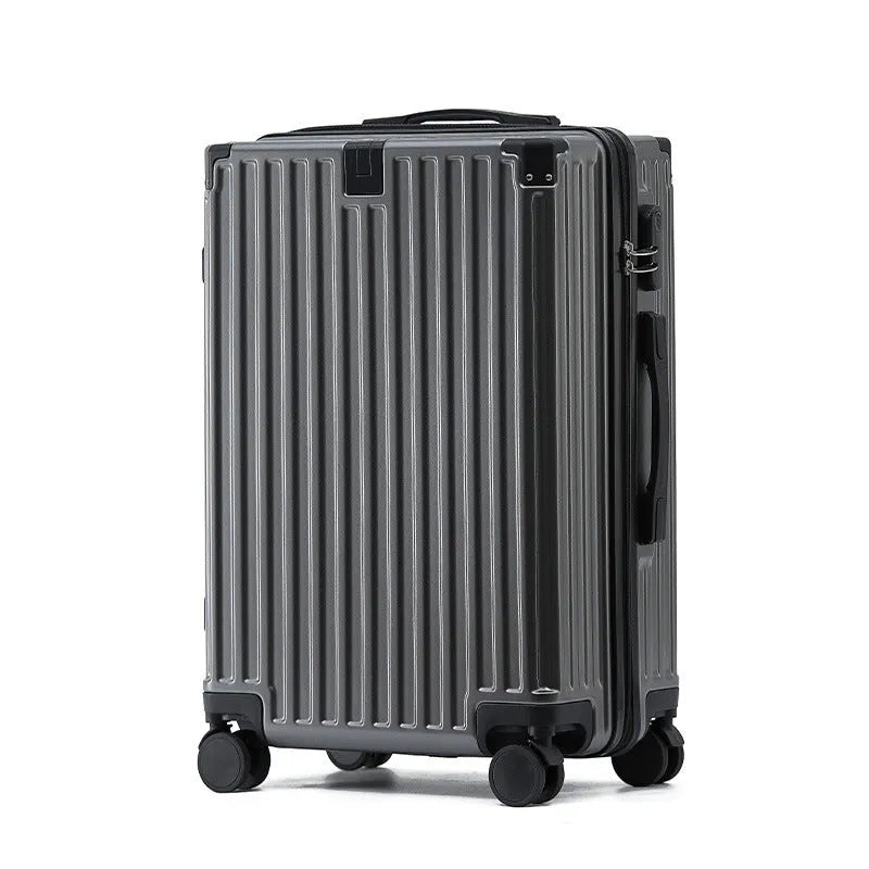 Hard shell aluminium frame luggage in avocado green colour with wheels and retractable handle