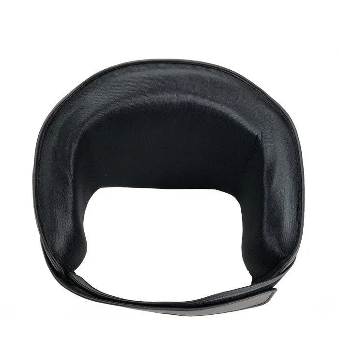Dark grey Sanda boxing waist protection target with thickened guard for martial arts training.