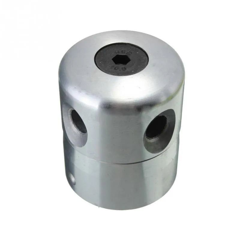 Luzhu silver aluminium cylinder grass head for lawn mower with wrench and light yellow strings