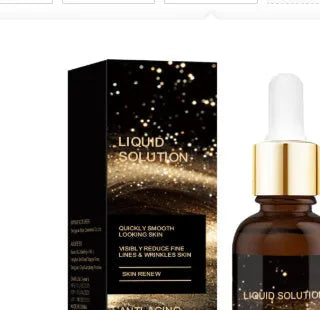 30ml bottle of facial moisturising and nourishing liquid care solution with hyaluronic acid.