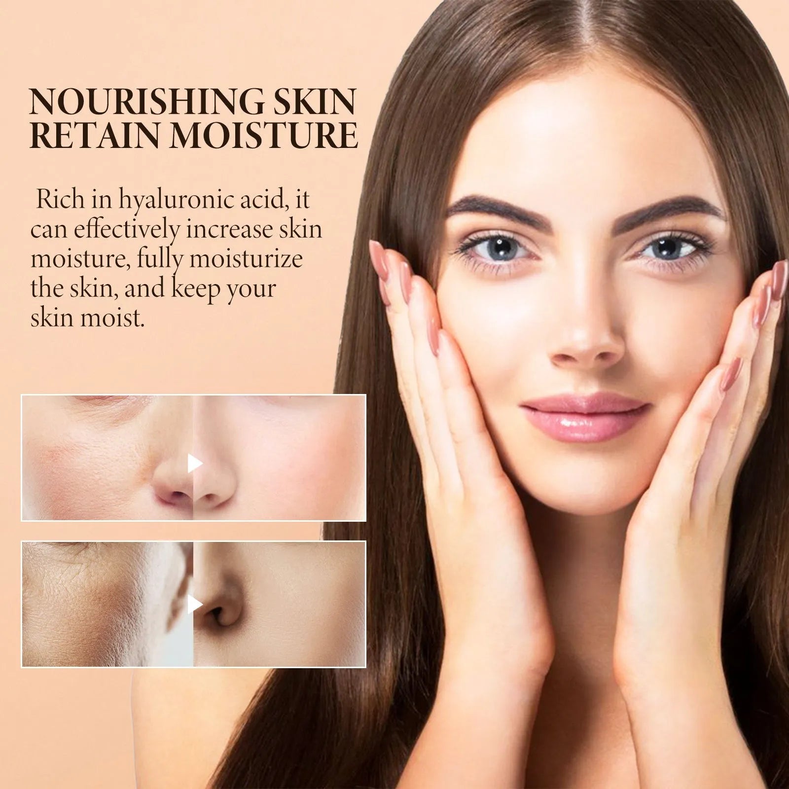 OUHOE Bee Firming Cream jar with 30g hydrating nourishing facial skincare product