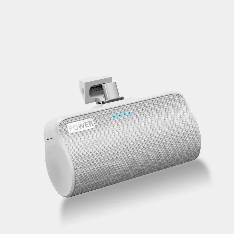 Creative universal power bank in black, green, pink or white colours with 3000mAh capacity