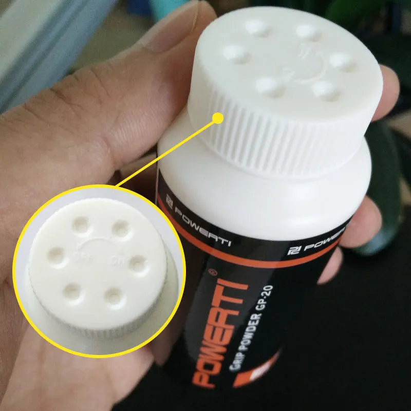 White magnesium carbonate sports anti-slip powder for badminton tennis and weightlifting