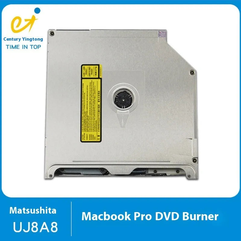 Silver SATA internal optical drive for MacBook Pro 13 inch laptop with UJ8A8 specification