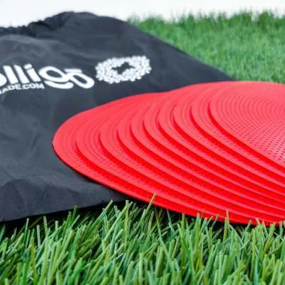Soft TPE sports training landmark disc in six colours with 23cm diameter